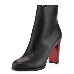 Christian Louboutin Adox Leather Block-Heel Boot
